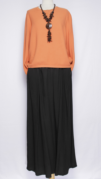 Брюки палаццо "ШТАПЕЛЬ" графит, чёрные, джинс, желтые до р.56