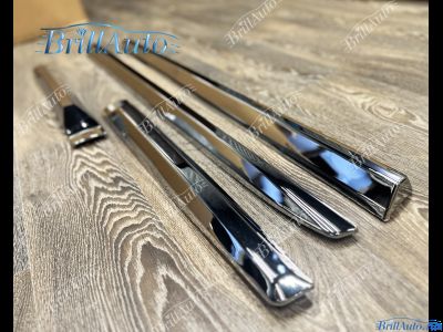 Молдинги Toyota Prado 150 стиль 2023 хром