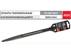 Зубило пикообразное самозатачивающееся SDS-max METALLICA Ultra 600/460 мм, по бетону