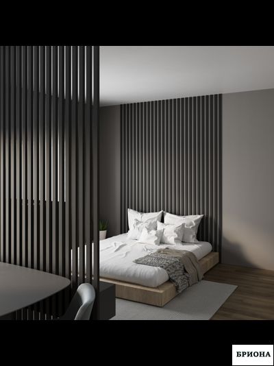 Интерьерная рейка Black 16*40*2700