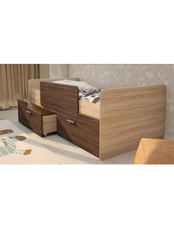 Кровать Умка К-001-ЯО Ясень шимо (ИЦ)