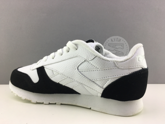 Reebok Classic Leather White Black женские (36-40) Арт. 209F-A