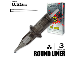 3RL/0,25 mm - Round Liner "BIG-WASP"(PRESTIGE GREY)