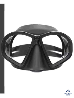 Маска для дайвинга Sea Wolf Matte черная