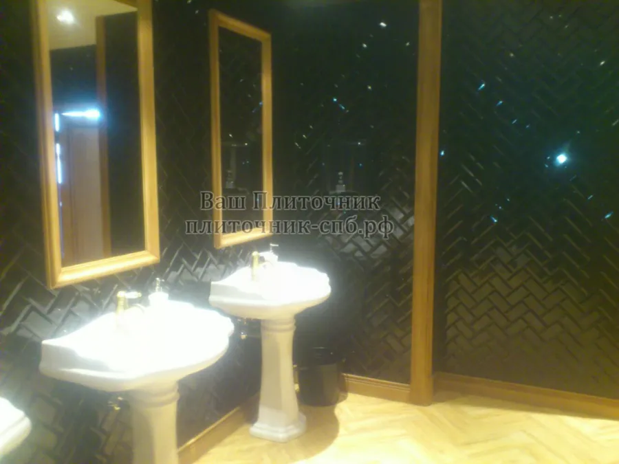 Укладка кабанчика на стены и керамогранита на полы