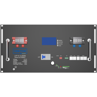 Аккумулятор литиевый LFP 51,2-200MA  (тип клемм Amphenol)