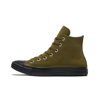 Dark green all star converse sales