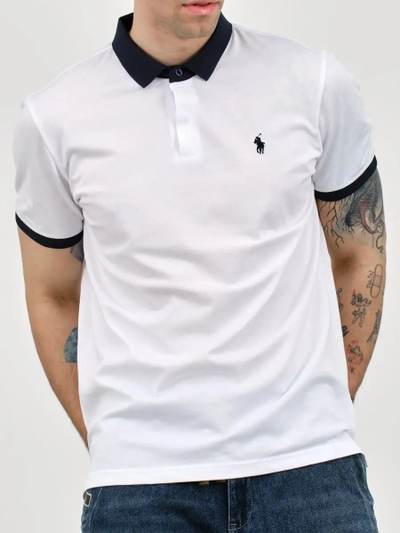 Поло мужское 4 белое