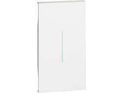 Bticino KW01M2 Клавиша 2 модуля, белая