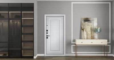 Стальная дверь   Амур. Заказная модель.