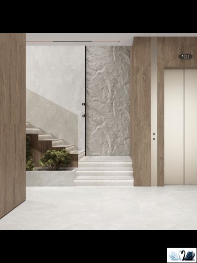 Керамогранит Laparet Вуд Люкс Уолнат\Wood lux walnut Кarving MR 60х120 см коричневый матовый карвинг