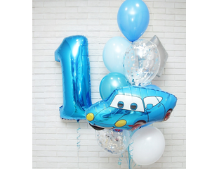 Машинки из шаров 5 лет