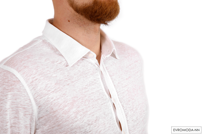 Рубашка мужская лён Петон -SF-B