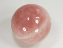 Шар Розовый кварц, Мадагаскар (60 мм, 306 г) №35386