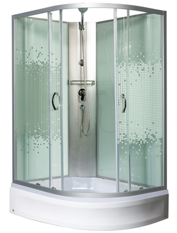 Душевая кабина Мономах Б/К 110/80/24 МЗ L без крыши