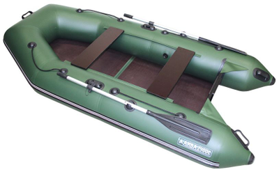 МОТОРНАЯ ЛОДКА АКВА 2900 С (СТАЦИОНАРНЫЙ ТРАНЕЦ, СЛАНЬ-КНИЖКА)