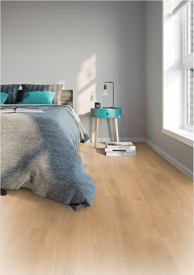 Ламинат Wineo Дуб Баланс Коричневый LA181MV4 в интерьере