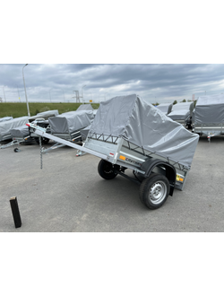 Прицеп «Спутник EKO» (1900х1200х370) оцинкованная рама