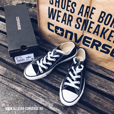 распродажа фирменных кед Converse All Star Black m9166