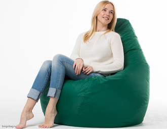 Кресло-мешок зелёное (плащёвка)