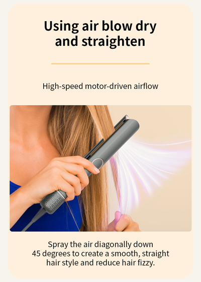 Фен выпрямитель HS906 2 в 1