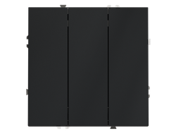 VLS030107 Выключатель трехклавишный, графит-1