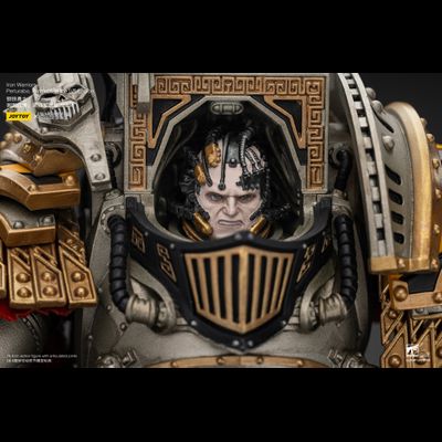 Пертурабо, примарх Железных Воинов (Warhammer Horus Heresy) - КОЛЛЕКЦИОННАЯ ФИГУРКА 1/18 Iron Warriors Perturabo, Primarch of the IVth Legion (JT01819) - JOYTOY