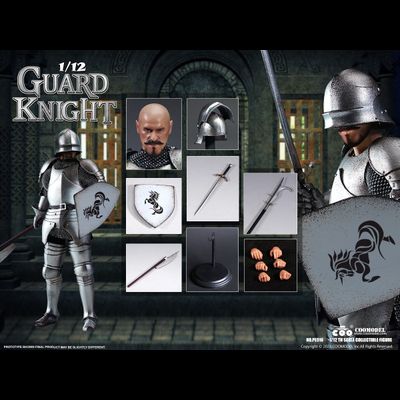 Рыцарь-страж - Коллекционная фигурка 1/12 scale PALM EMPIRE GUARD KNIGHT (PE016) - COOMODEL
