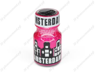 Ароматизатор Amsterdam (10мл) розовый с черным городом