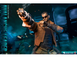 Баррет Уоллес (Final Fantasy VII Remake) - Коллекционная ФИГУРКА 1/6 Fantasy Reset - Avalanche Leader (SH004) - SHARKTOYS