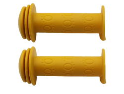 Грипсы Baiyanchen DS07B резиновые, 105 мм, желтые
