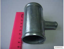 Трубка тройник 45х16х45мм металл угол 90 гр.цена за 1 шт.