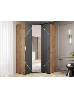 Угловой шкаф в комплекте с зеркалом Монако 902 313