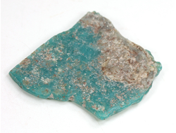 Бирюза, необработанный, дикий образец, США, Аризона (32*30*4 мм, 5,1 г) №37594