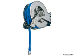 Барабан инерционный для шланга 12 м 20 бар, нержавейка