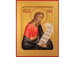 Авраам Праотец, Святой Праведный. Рукописная православная икона.
