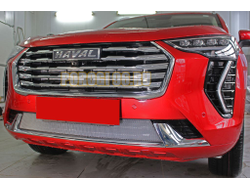 Защита радиатора Haval Jolion 2020- chrome низ