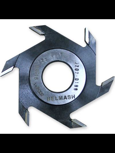 Фреза пазовая 125х32х8 мм с переходными кольцами (4 мм, 2шт)