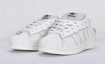 Adidas Superstar J All White