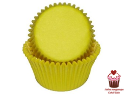 Капсулы бумажные для выпечки Желтые, 100 шт