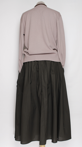 ЮБКА НАРЯДНАЯ ХЛОПОК "АППЛИКАЦИИ ЦВЕТЫ " черная до р.54