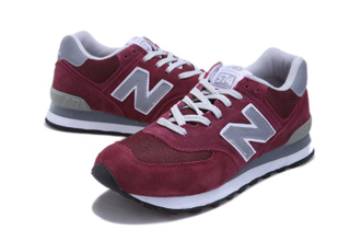 New balance bordo mujer top