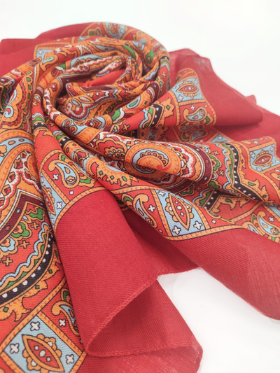 Павловопосадский платок Искорка 1077-3