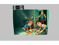 Термокружка Привет Сосед/ Hello Neighbor №10