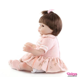 Кукла реборн — девочка  "Дженитта" 45 см