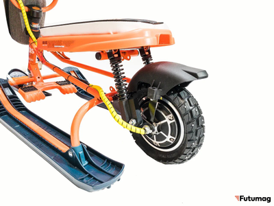 Электрический снегокат NIKA Оранжевый