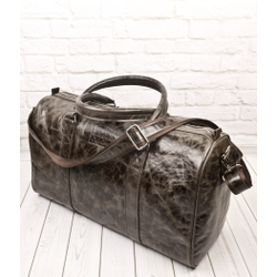 Кожаная дорожная сумка Noffo Premium brown (арт. 
4018-52)