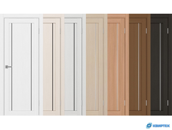 Дверь Оптима Порте царговая экошпон Турин 522АПП.111 молдинг SC/SB купить в Челябинске | КВИРТЕК