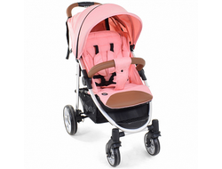Коляска прогулочная Nuovita Corso Pesco, Argento/Персиковый, Серебристый
