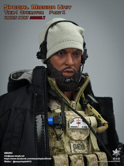 Штурмовик группы Сил специальных операций США - КОЛЛЕКЦИОННАЯ ФИГУРКА 1/6 scale Special Mission Unit Part X Frozen Night Assault (26030C) - Easy&Simple